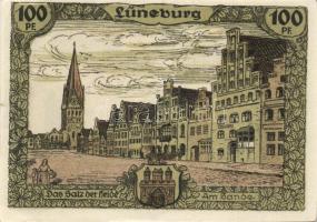 Német Birodalom / Weimari Köztársaság / Soltau 1921. 50Pf + 60Pf + 70Pf + 80Pf + 90Pf + 100Pf 6 klf ...