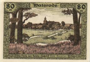 Német Birodalom / Weimari Köztársaság / Soltau 1921. 50Pf + 60Pf + 70Pf + 80Pf + 90Pf + 100Pf 6 klf ...