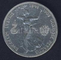 Ausztria 1908. 5K Ag "Jubileum" T:3 ph.