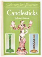 Deborah Stratton: Candlesticks (Gyertyatartók). 1976, BPC Publishers LTD, kiadói kartonált papírkötés, angol nyelven, jó állapotban. Alapos szakmai kiadvány, mely bevezet a különböző anyagból készült gyertyatartók gyűjtésének világába.