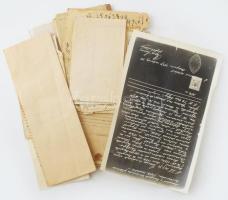 cca 20 darab régi illetékbélyeges okirat