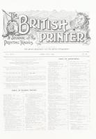 1904-190 The British Printer. Vol. XVII. No. 97 - 102. February - March. 1904 - December, 1904 - Jan...