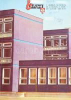 1973 Budapest. A Főváros folyóirata XI. évf. 1-6., 8-12. szám. Átkötött félvászon-kötésben