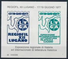 Regiofil XII. Lugano emlékív