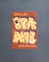 Ladányi József, működött a XX. sz. közepén: Stühmer, erő, vitamin (plakát- vagy reklámterv), 1940-es...