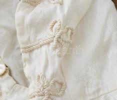 Női díszmagyar mellény és blúz. XIX. sz. vége