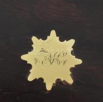 Antik ékszeres láda. Mahagóni, réz berakással és réz veretekkel. eredeti kulcsokkal, titkos rekessze...