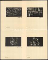 Madách Imre: Az ember tragédiája. Buday György fametszetei. Bp., 1983, Népművelődési Propaganda Irod...