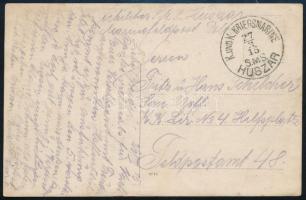 1915 Az S.M.S. S.M.S. Turul, és Huszár osztrák-magyar Huszár-osztályú rombolók a polai kikötőben, Ha...