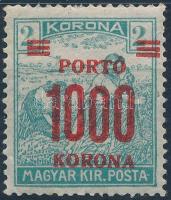 1921 Kisegítő portó 1000K/2K eltolódott felülnyomással