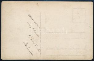 1915 Az S.M.S. Warasdiner osztrák-magyar romboló a Baosicnál vízfelvétel miatt horgonyozva, a kikötő...