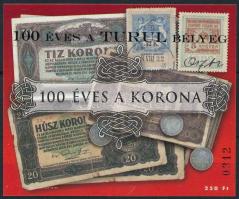 2000 100 éves a Korona emlékív