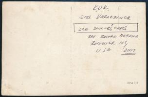 cca 1916 Egy haditengerész család. Az S.M.S. Warasdineren szolgáló egyik fiú, a másik tengeralattjár...