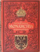 Az Osztrák-Magyar Monarchia írásban és képben XVII. kötete: Bukovina. Bp., 1899, M. Kir. Állami Nyomda,XI+2+528 p. + 1 (Bukovina népe, színes képtábla) t. Nagyon gazdag egészoldalas és szövegközti képanyaggal illusztrált. Kiadói dúsan aranyozott, festett egészvászon-kötés, Gottermayer-kötés, márványozott lapélekkel, kis kopással a gerincen, néhány foltos lappal