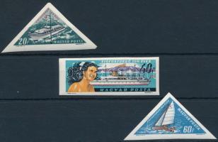 1963 Siófok vágott sor (4.000) (60f betapadás / gum disturbance)