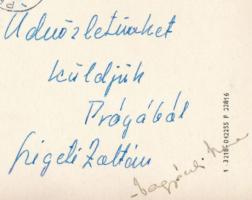 Szigeti Zoltán.világbajnok kajakos, edző. (1932-2009) és Vagyóczki Imre kajakosok által aláírt képes...