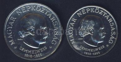 1968. 50Ft Ag + 100Ft Ag "Semmelweis" pár T:P Csak 4750db!