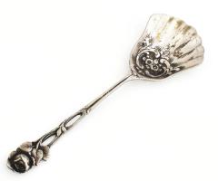 Ezüst (Ag) fűszerkanál, jelzett, nettó: 14 g