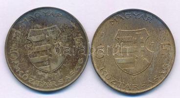 1947. 5Ft "Kossuth" Ag (2x) T:VF,F patina Adamo F8.1