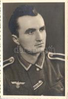 Military WWII German officer photo