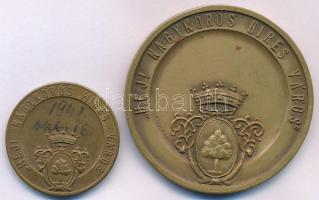 Makovinyi Kálmán (-) 1935. "Arany János / Hej! Nagykörös hires város" bronz emlékérem (2xk...