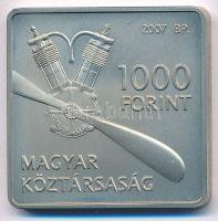 2007. 1000Ft Cu-Ni "Adorján János - Libelle" kapszulában T:BU Adamo EM208