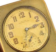 Zenith Hellinger Watch art deco vekker, frissen szervízelt, jó állapotban 6x8 cm