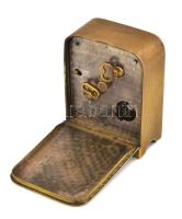 Zenith Hellinger Watch art deco vekker, frissen szervízelt, jó állapotban 6x8 cm