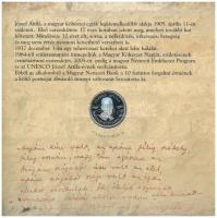 2005. 1Ft-100Ft (7xklf) forgalmi sor szettben + 2005. 10Ft "József Attila" T:PP kis patina...