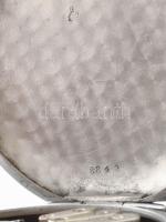 Jumbó nyitott zsebóra komplikációkkal: naptáros, holdfázisos, másodpercmutatós.. Porcelán számlap ap...