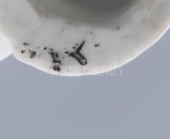 2 darab panda porcelán figura, jelzett, hibátlan, m: 7 cm