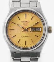 Seiko automata női karóra, naptár funkcióval. Működő, jó állapotban fém szíjjal 22 mm