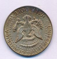 Amerikai Egyesült Államok 1969D 1/2$ Ag "Kennedy" T:AU,XF patina USA 1969D 1/2 Dollar Ag &...