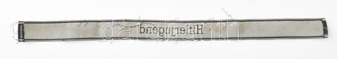 cca 1930/40 Hitlerjugend karszalag, kis sérüléssel, 46x3 cm