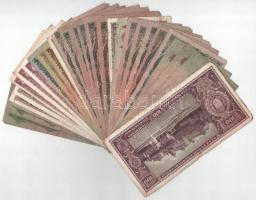 30db-os vegyes pengő bankjegy tétel T:F,VG