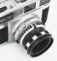 Braun Paxette Super III. fényképezőgép, Braun Color Ennit SLK 1:2.8 / 50 obejktívvel zár szorul