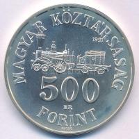 1991. 500Ft Ag "Széchenyi István" kapszulában, tanúsítvánnyal T:BU
Adamo EM122
