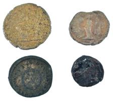 4db-os érme tétel benne: Római Birodalom / Heraclea / I. Constantinus 321-324. Follis (2,97g) + Róma...