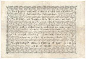 1849. 2Ft "Kincstári utalvány" T:F restaurált G108