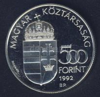 1992. 500Ft Ag "Űrkutatás" T:PP