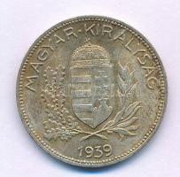 1939. 1P Ag T:AU,XF patina Adamo P6