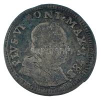 Olasz Államok / Pápai Államok / Bologna 1788. 2B billon VI. Pius (1,77g) T:F patina Italian States / Bologna 1730. 2 Bolognini billon Pius VI (1,77g) C:F patina Krause KM#269