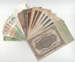 Vegyes 20db-os bankjegy tétel, benne főleg német és szerb bankjegyek T:F,VG
Mixed 20pcs of paper mo...