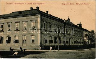 1911 Perjámos, Periam; Római katolikus zárda. W.L. 1326. / Röm. kath. Kloster / nunnery (EB)