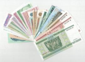 Vegyes 20db-os bankjegy tétel a világ minden tájáról T:UNC,AU
Mixed 20pcs banknotes from all around...