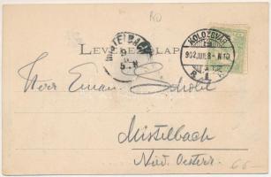 1902 Kolozsvár, Cluj; Szent Mihály templom. Dunky Fivérek cs. és kir. udvari fényképészek / church (...