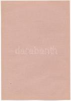 ~1940. "Állami Finomliszt Váltójegy (tésztajegy)" (4x) vágatlan ívben, "ÁLLAMKINCSTÁR...