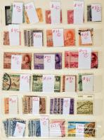 Vegyes külföldi tétel 13 ország bélyegeivel 10 lapos közepes berakóban. Érdemes megnézni!