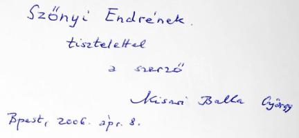 Kisari Balla György: Marsigli tábornok térképei. (DEDIKÁLT). Bp., 2005, szerzői kiadás. Magyar és ol...
