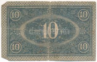 1919. augusztus 9. 10K "P 3034 190038" T:VG,G Adamo K13